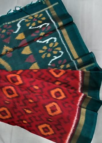 COTTON X KORA SILK TIE DYE SAREES CHINNLAPATTI